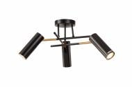 Люстра потолочная WunderLicht Arcano OM2094-43 3x35 Вт GU10 черный OM2094-43