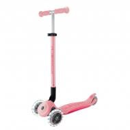 Самокат Globber ELITE LIGHTS, пастельно-розовый розовый 439-710-3