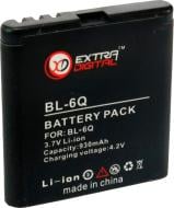 Аккумулятор EXTRADIGITAL Nokia BL-6Q 930 мА/ч (DV00DV6034)