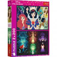 Пазлы Trefl 2x200 Princess Волшебные принцессы 13317