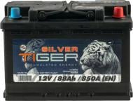 Акумулятор автомобільний Tiger Silver Euro 0 88Ah 850A 12V «+» праворуч (AFS088-S00)