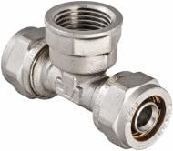 Трійник комбінований внутрішня Valtec 26х1"х26 мм Трійник комбінований внутрішня Valtec 26х1"х26 мм