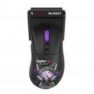 Ігрова миша BLOODY оптична 20000 CPI, сенсор Alpha 20K Engine black (R73 Ultra Duo (Cypher Ghost))
