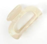 Зажим для волос MISO accessory айвори 6 см