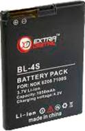 Аккумулятор EXTRADIGITAL Nokia BL-4S 1050 мА/ч (BMN6270) Аккумулятор EXTRADIGITAL Nokia BL-4S 1050 мА/ч (BMN6270)