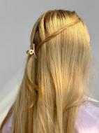 Затискач для волосся MISO accessory міні мармур 5 см