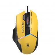 Ігрова миша BLOODY RGB, 20 000 CPI, Alpha20K yellow (W95 Ultra (Sports Lime))