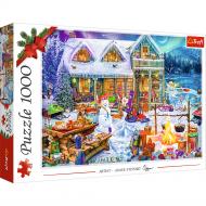 Пазлы Trefl 1000 XMAS Зимнее время 10948 Пазлы Trefl 1000 XMAS Зимнее время 10948
