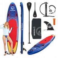 SUP-доска надувная TSUNAMI 350 см с веслом Wave T04 (P-5907739314239)