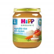 Пюре Hipp органічне рагу овочеве з рисом та куркою 125 г