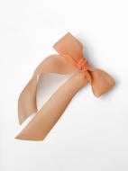 Зажим для волос MISO accessory бант длинные ленты персиковый