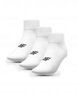 Шкарпетки 4F SOCKS CAS M278 (3PACK) 4FWMM00USOCM278-10S р.39-42 білий