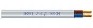 Кабель силовой многожильный ЗЗЦМ ШВВП 2х0,5 медь