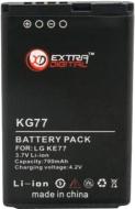 Аккумулятор EXTRADIGITAL LG KG77 700 мА/ч (DV00DV6058)