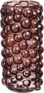 Ваза стеклянная Bubbles 30,5 см шоколадная VA5818-30CAP