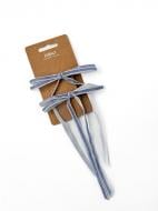 Зажим для волос MISO accessory бант тонкий голубой