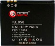 Аккумулятор EXTRADIGITAL LG KE850 600 мА/ч (DV00DV6062)