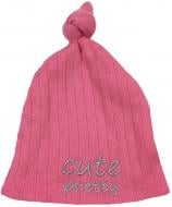 Шапочка дитяча Danaya з вишивкою р.48 рожевий ЗО20-73/1