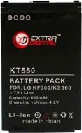 Аккумулятор EXTRADIGITAL LG KF300 600 мА/ч (BML6242)