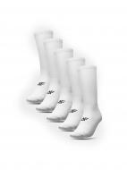 Шкарпетки 4F SOCKS CAS M285 (5PACK) 4FWMM00USOCM285-10S р.43-46 білий