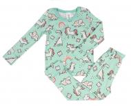 Пижама детская Luna Kids р.122-128 ментол