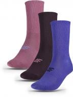 Носки 4F SOCKS CAS U353 (3PACK) 4FWAW24USOCU353-91S р.43-46 разноцветный