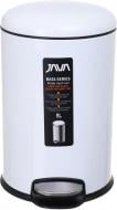 Ведро с педалью Java JH-8853 — 8L white SOFT CLOSE