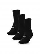 Носки 4F SOCKS CAS M280 (3PACK) 4FWMM00USOCM280-20S р.39-42 черный