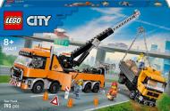Конструктор LEGO City Надпотужний евакуатор із краном 60467