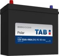 Акумулятор автомобільний TAB Polar S 55Ah 490A 12V «+» ліворуч (246 755)