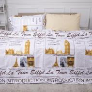 Комплект постельного белья Ranforce Elite 17-0409 -1 Tradition London 175х210 см мультиколор MirSon