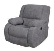 Кресло-реклайнер FRISCO Ремо-20 с электрическим реклайнером серый