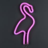 Неоновая вывеска Luna LUDS-NEO-37 Фламінго розовый