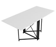 Стол-книжка Orest 1520(1520)x730x750мм белый/черный