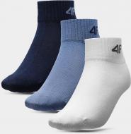 Носки 4F 4FJSS22USOCM029-90S р.36-38 синий/голубой/белый 3 шт. Носки 4F 4FJSS22USOCM029-90S р.36-38 синий/голубой/белый 3 шт.
