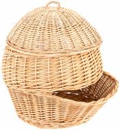 Корзина Natural House для хранения овощей и фруктов светлая 47 см