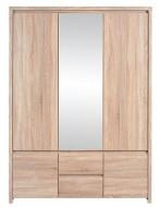 Шафа гардеробна BRW Україна SZF 5D2S Kaspian дуб сонома