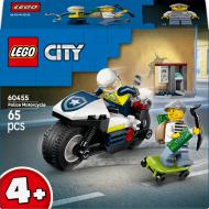 Конструктор LEGO City Переслідування на поліцейському мотоциклі 60455