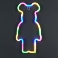 Неоновая вывеска Luna LUDS-NEO-57 Mouse теплый белый/синий/розовый/зеленый