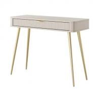 Столик туалетний FRISCO Лагуна 1ш 1000х780х380 мм золотистий / бежевий