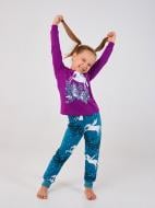 Піжама дитяча для дівчаток Smil 104527 р.116 фіолетовий