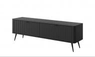 Тумба под ТВ FRISCO Лагуна 2д 1632x512x380 мм черный/чорный
