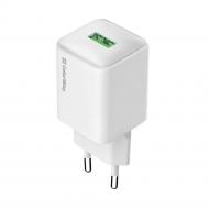 Зарядное устройство ColorWay 1USB Quick Charge 3.0 (18W) V2 белое