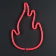 Неоновая вывеска Luna LUDS-NEO-56 Огонь красный