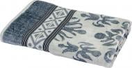 Полотенце Ornament 76-167-193 70x140 см серый Lorenzzo