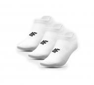 Шкарпетки 4F SOCKS FNK M137 (3PACK) 4FWMM00UFSOM137-10S р.43-46 білий