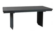 Стол обеденный Prestol Лео 1800(2960)x900x750мм черный/графит