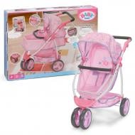 Коляска для кукол Zapf трехколесная Baby Born – Цветочный стиль Делюкс 841082