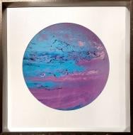 Картина "Pink planet" Пташник Наталья 58x58 см AB Gallery Kyiv