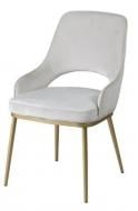 Стілець обідній Prestol Оскар бежевий / золотий